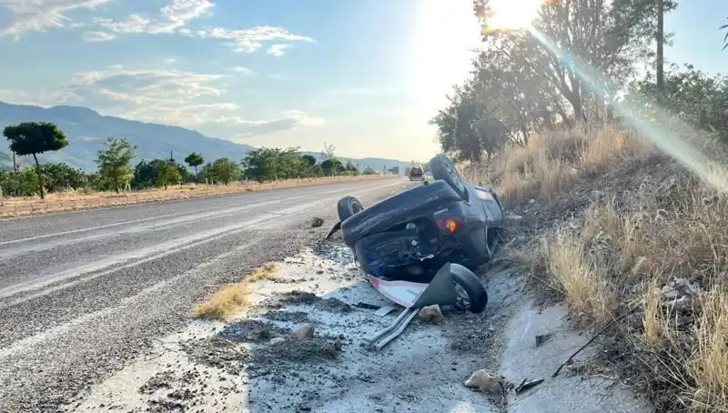 Adıyaman'da Otomobil Takla Attı: Kazanın Detayları ve Sıradışı Engel