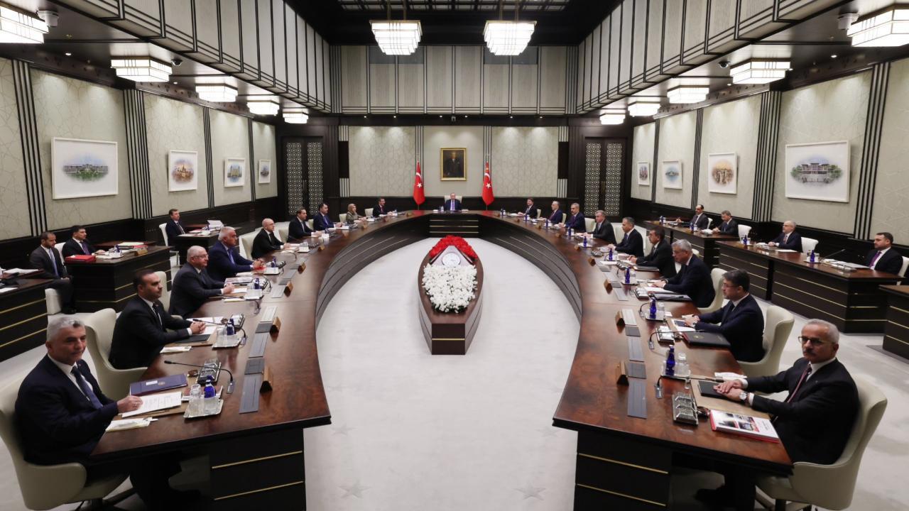 Cumhurbaşkanı Erdoğan, Yılın İlk Kabinesini Topladı