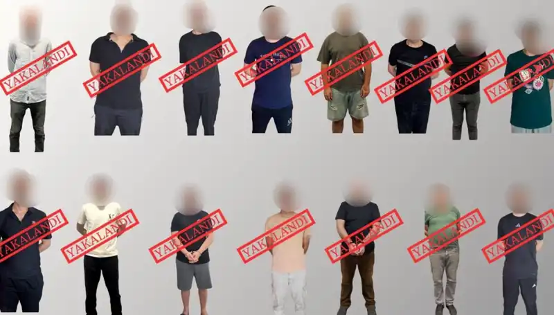 Kırmızı Bültenle Aranan 14 Suçlu Operasyonla Yakalandı!
