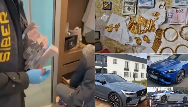 39 Şehirde Eş Zamanlı Operasyon: 568 Gözaltı ve Lüks Yaşam Fırtınası