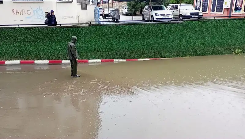 Aydın'da Şiddetli Sağanak: Alt Geçit Sular Altında Kaldı