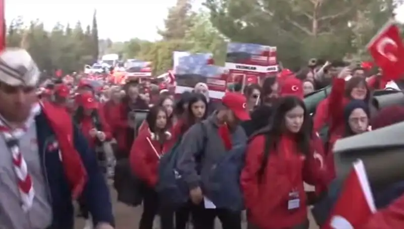 Çanakkale Zaferi’nin 110. Yılında 57. Alay Vefa Yürüyüşü Coşkusu