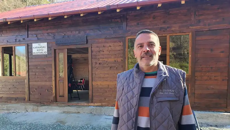 Muhtar, Hayvanlarını Satarak Köyüne Modern Bir Sosyal Tesis Kazandırdı
