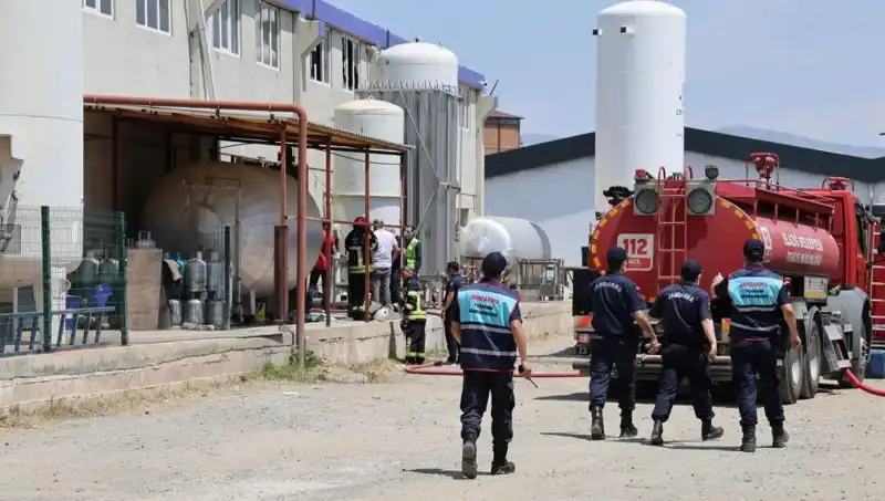 Elazığ'da Gaz Dolum Tesisinde Patlama: Yaralılar ve Yangın Korkuttu