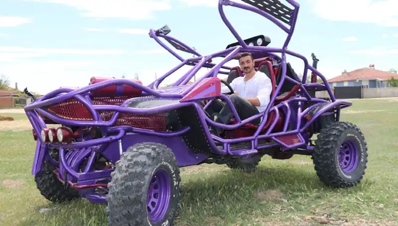 Hayallerini Gerçekleştiren Adam: Mad Max Tarzı Arazi Aracı Tamamen Yerli!