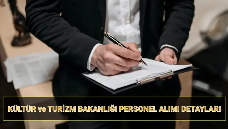 Kültür ve Turizm Bakanlığı'ndan 130 Sözleşmeli Personel Alım İlanı Yayınlandı!